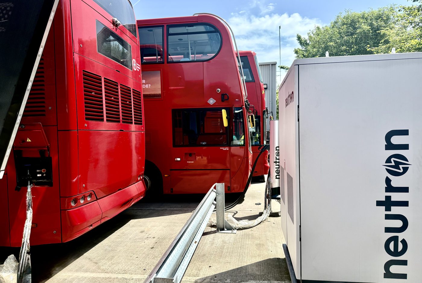 Electric bus fleet depot with combined OZEV, ZEBRA and capital allowance funding