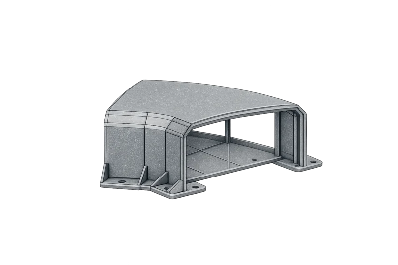 135° Corner Elbow