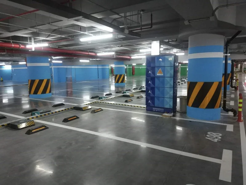 Multi-storey car park installation