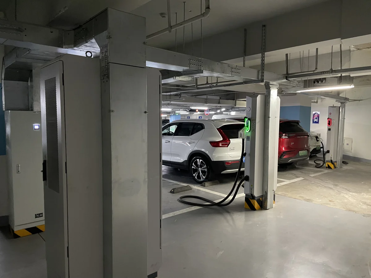 Underground car park installation
